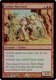 (Promo-FNM)Goblin Warchief/ゴブリンの戦長